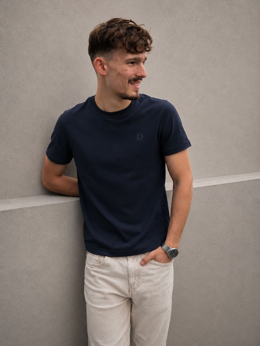 The Fitted Standard - Navy Blue