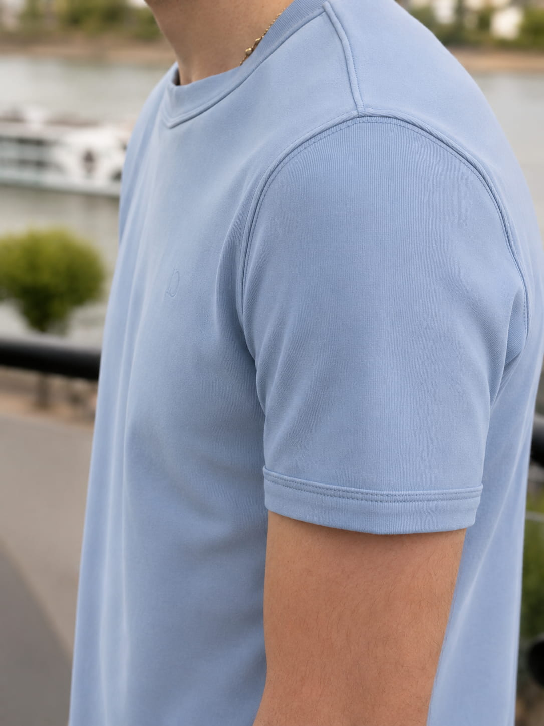 The Fitted Standard - Light Blue