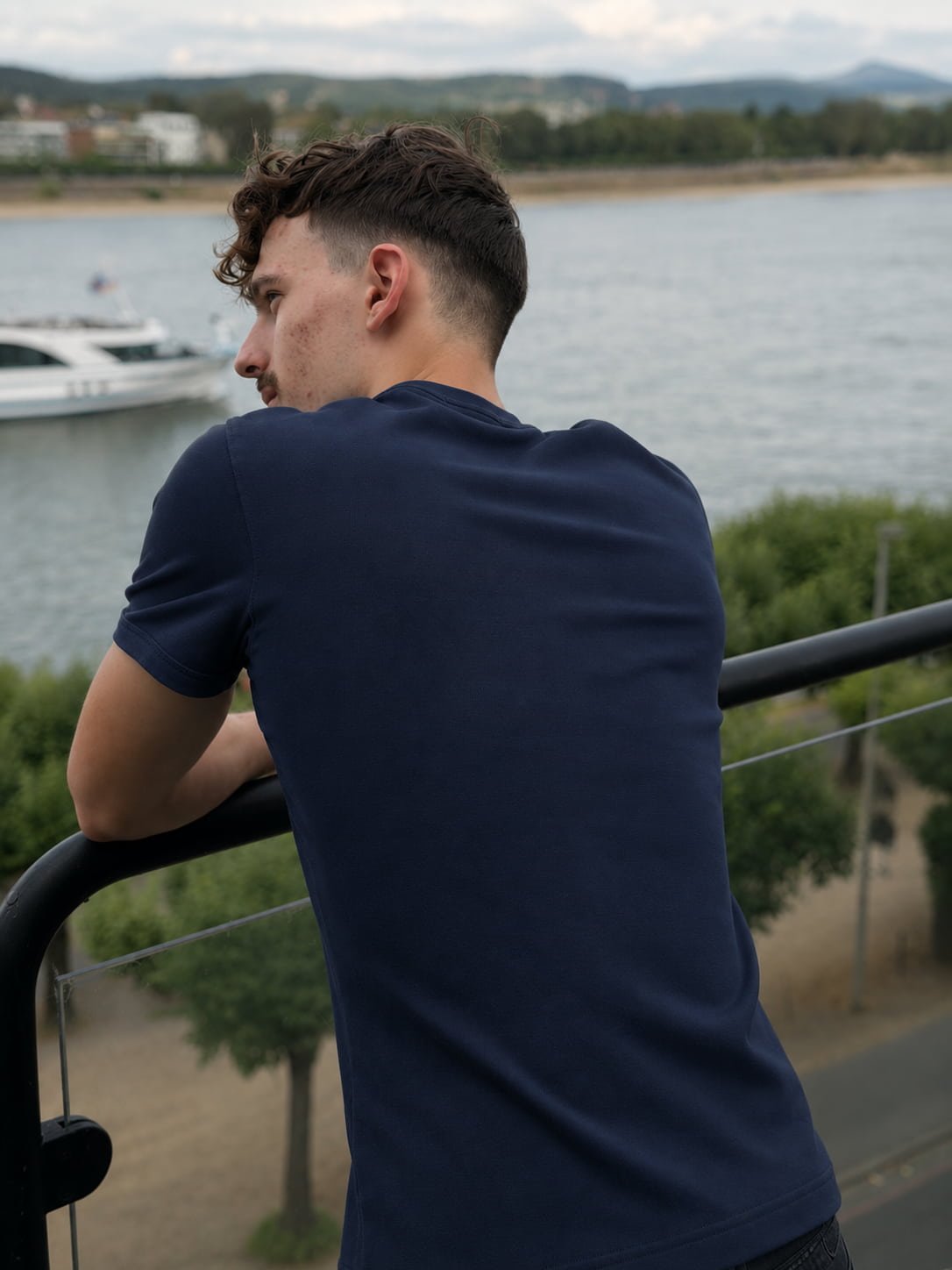 The Fitted Standard - Navy Blue