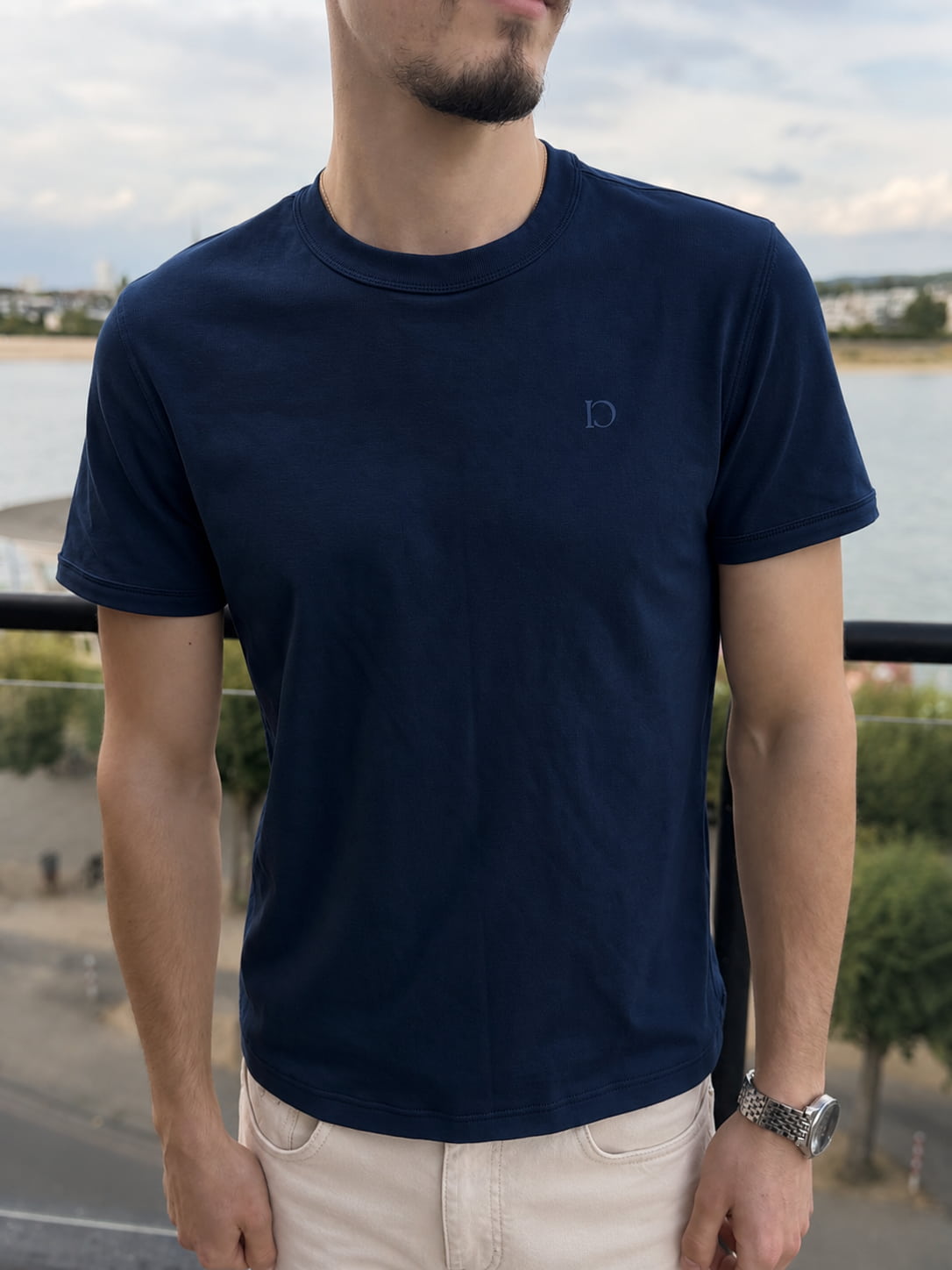 The Fitted Standard - Navy Blue