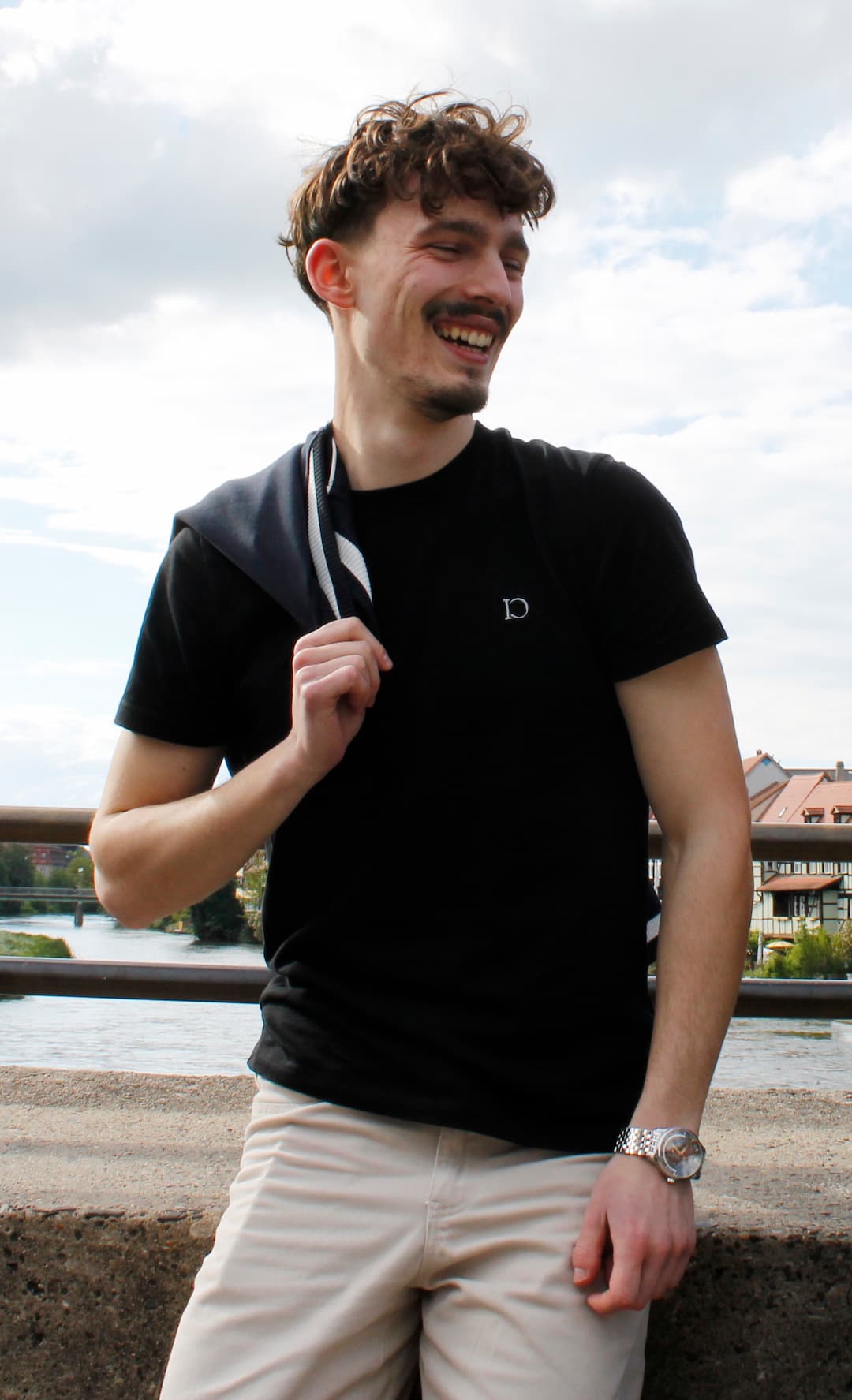 Black — The Standard T-Shirt, riverside
