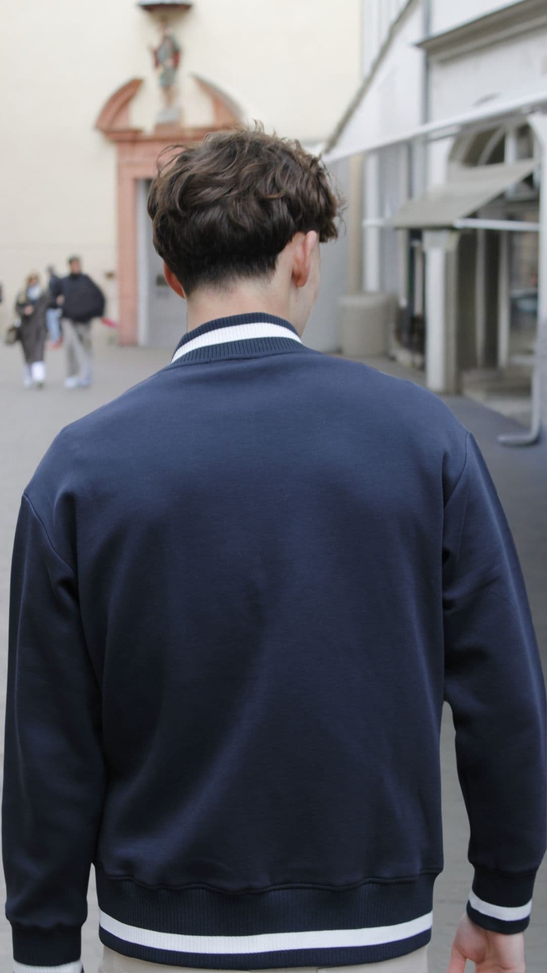 The Standard Bomber — back view